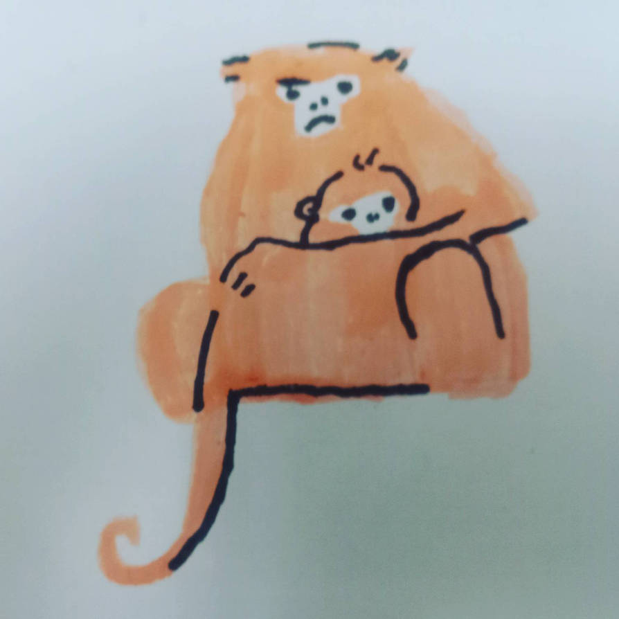 Monkeys by bluekisskiss on DeviantArt