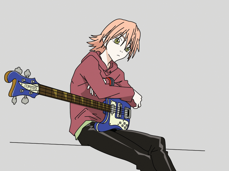 Haruko and Guitar