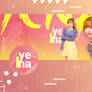 [PSD]Yena (IZONE) Pack (Icon+Header) made by fyskz