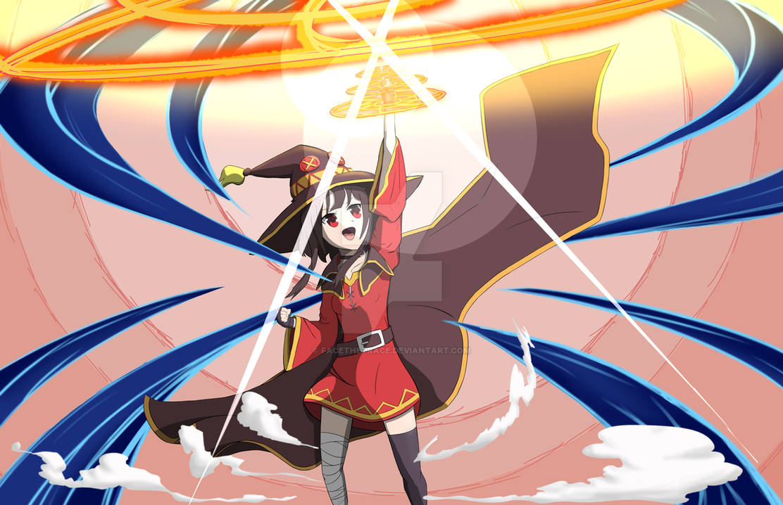 Megumin Exploision Megumin Explosion by facethetrace on DeviantArt