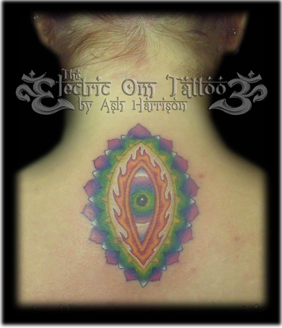 Third Eye Mandala Tattoo