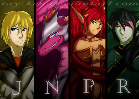Team JNPR (Ancient Fantasy AU)