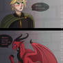 Trying the Ring (Dragon Rider AU Comic)