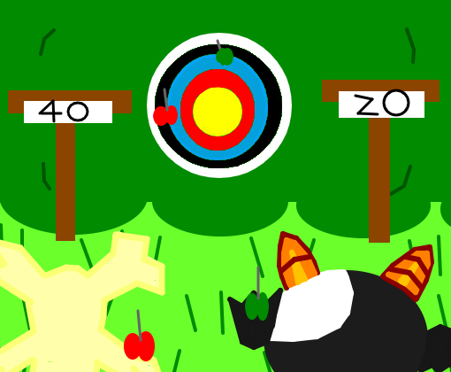 Hyper Target Deviantart Target shooting! by CHAOSSprinkles on DeviantArt