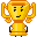 Trophy In Pixel Art Animation! (Piskel) by CHAOS64Sprinkles