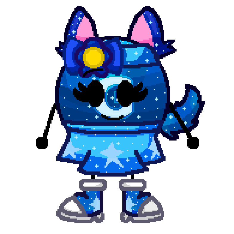GalaxySkittle In Art Pixel Animation (Piskel)