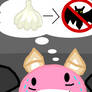 Sprinkles Eating Garlic-Flavored Tapioca Starch!