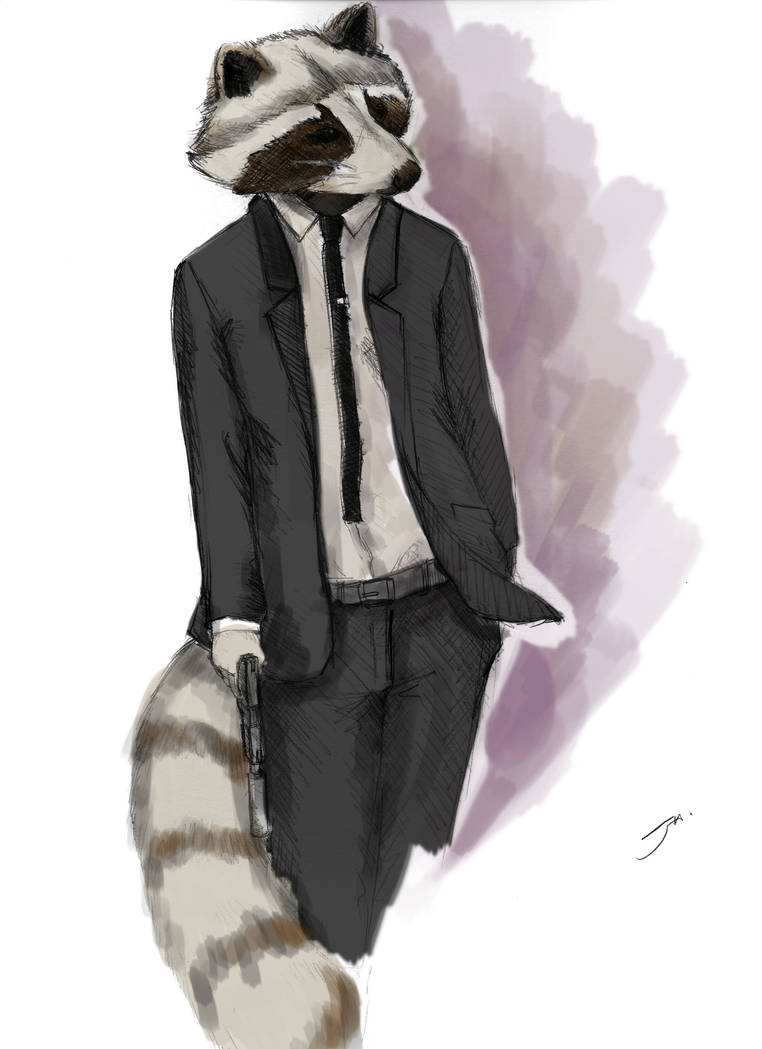 racoon by Valcure on DeviantArt