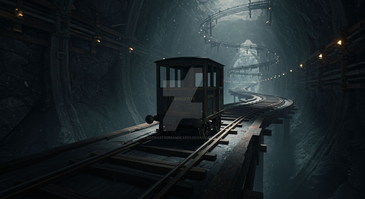 Gringotts Descent A Thrilling Ride Into The Depths by ...