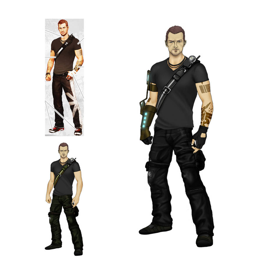 inFamous 2 Character Concept by a1backer on DeviantArt