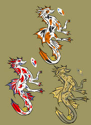 Koiblade Dragon Auction [CLOSED] by FKAdopts