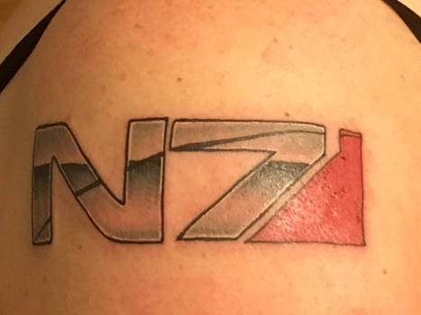 N7 tattoo