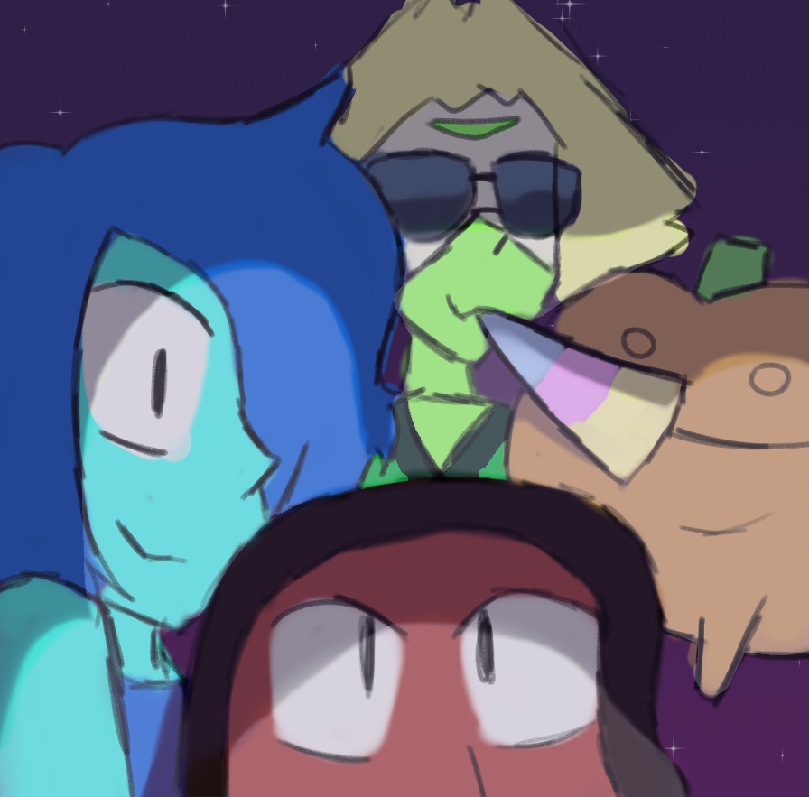 The new crystal gems!