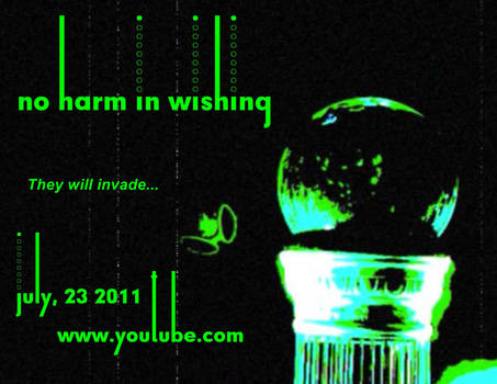 NO HARM IN WISHING POSTER