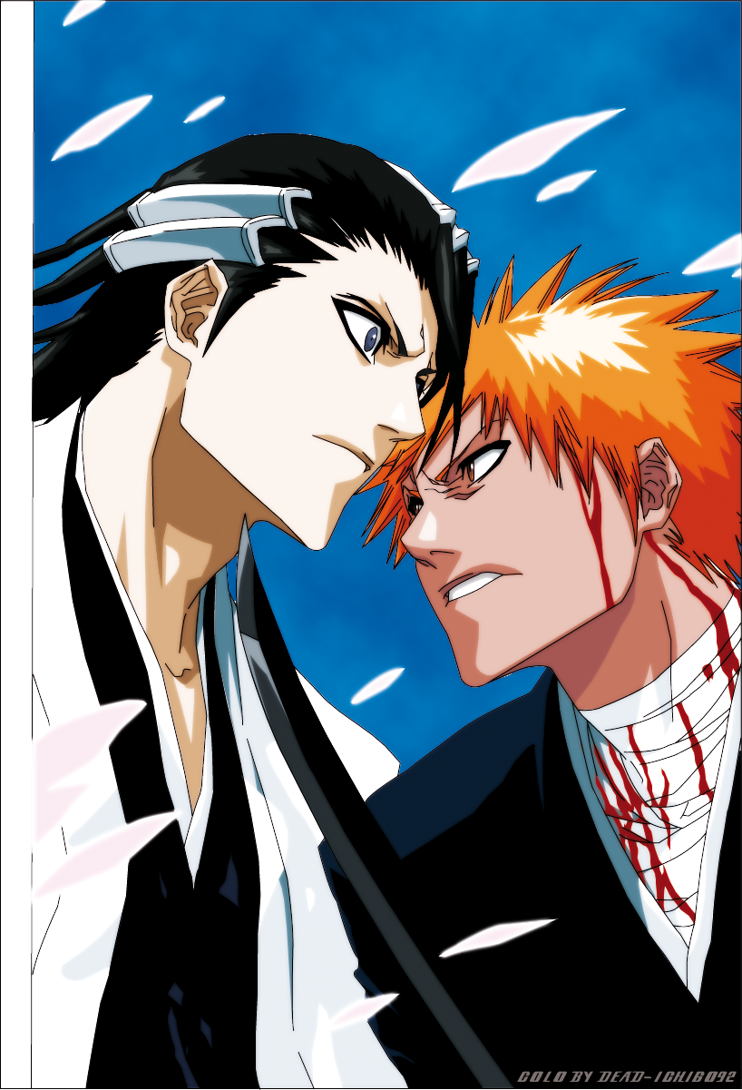 ichigo vs byakuya by Deadichigo92 on DeviantArt