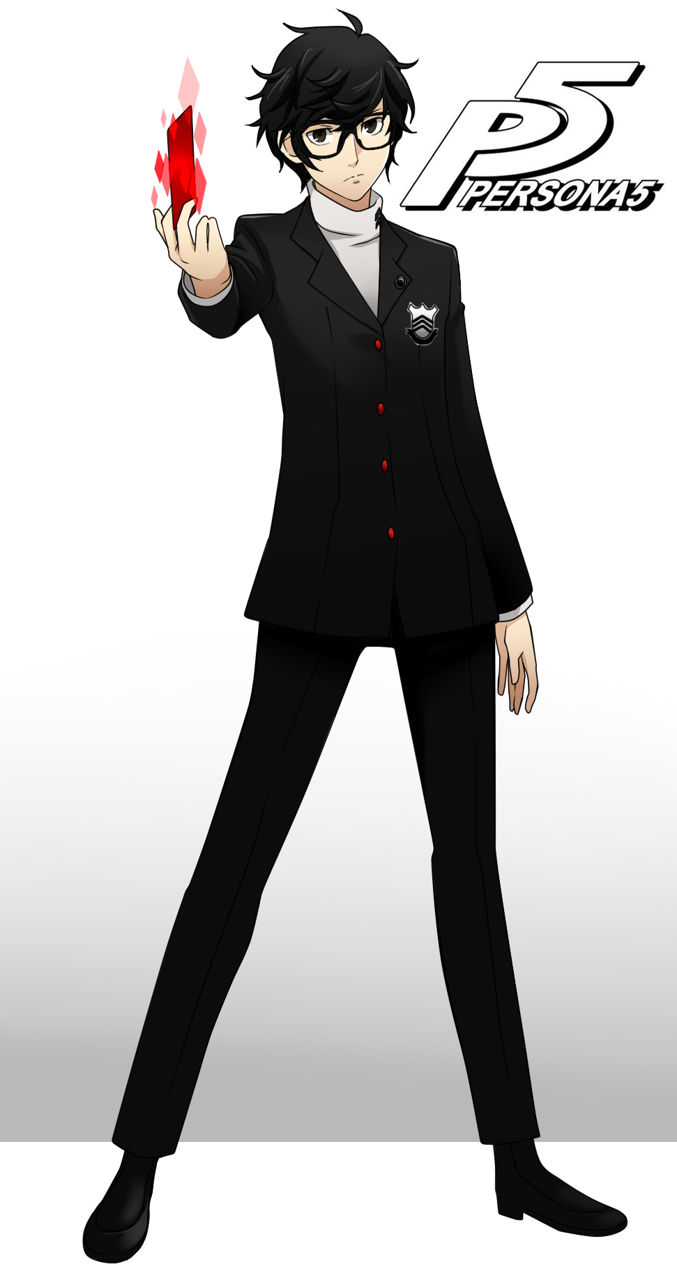 Persona 5 Main Protagonist By Kagekara Soul On Deviantart