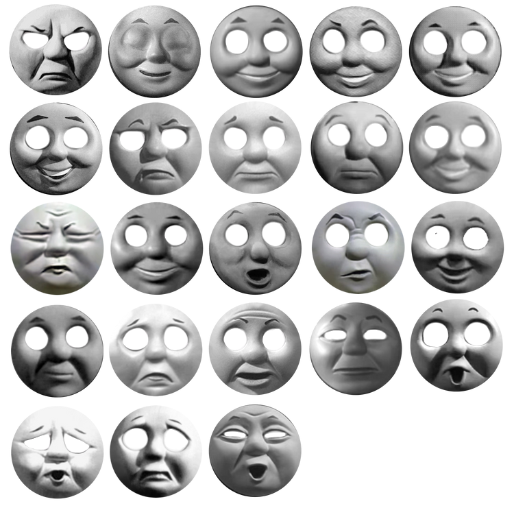 Thomas the tank engine faces by Petercupheadthecupbo on DeviantArt