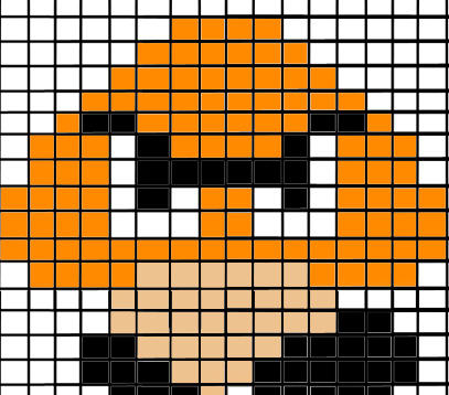 Pixel Goomba by TheSmileyPsycho on DeviantArt