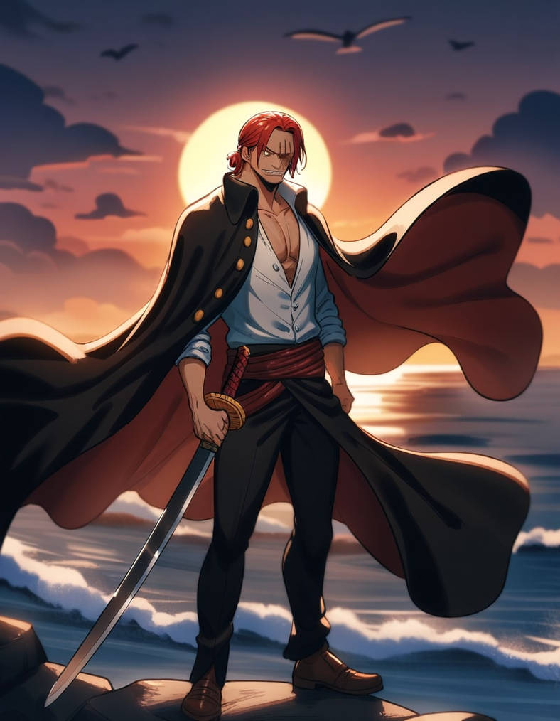 Shanks Wallpaper by aiimagify on DeviantArt