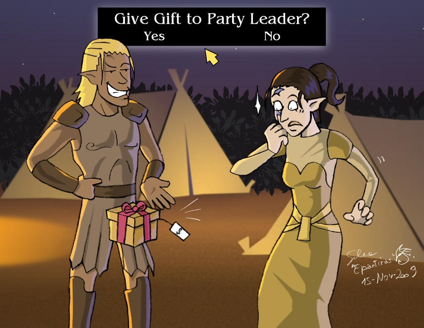 Dragon Age Origins: Companion Gifts by DivaXenia on DeviantArt