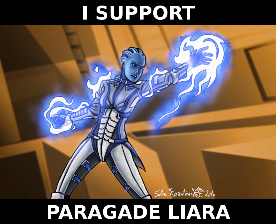 ME2 Paragade Liara