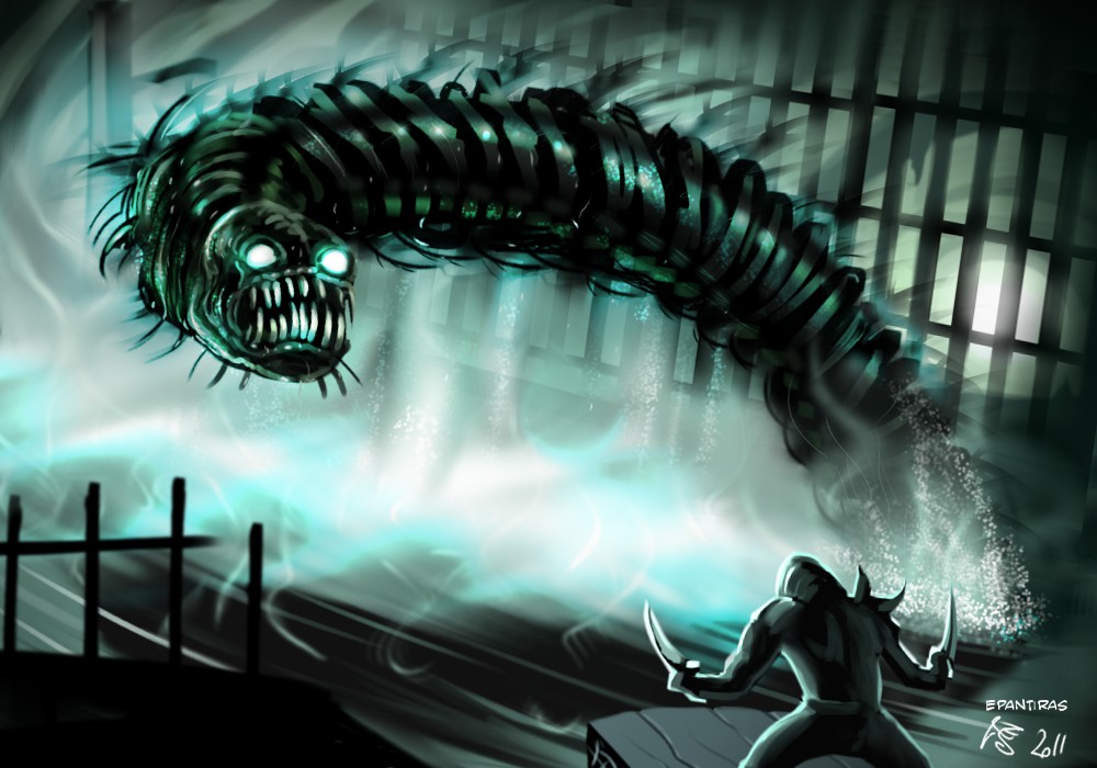 Speedpaint - fishworm