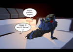 Surprise Garrus by Epantiras