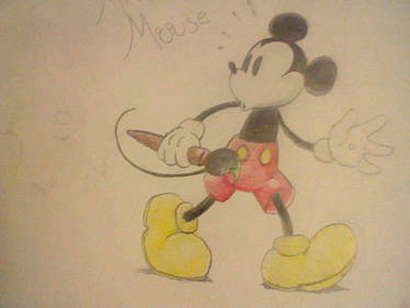 My First Mickey Sketch