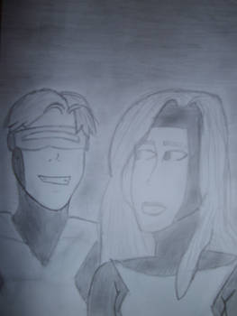 X Men Evolution - Jean Grey and Cyclops