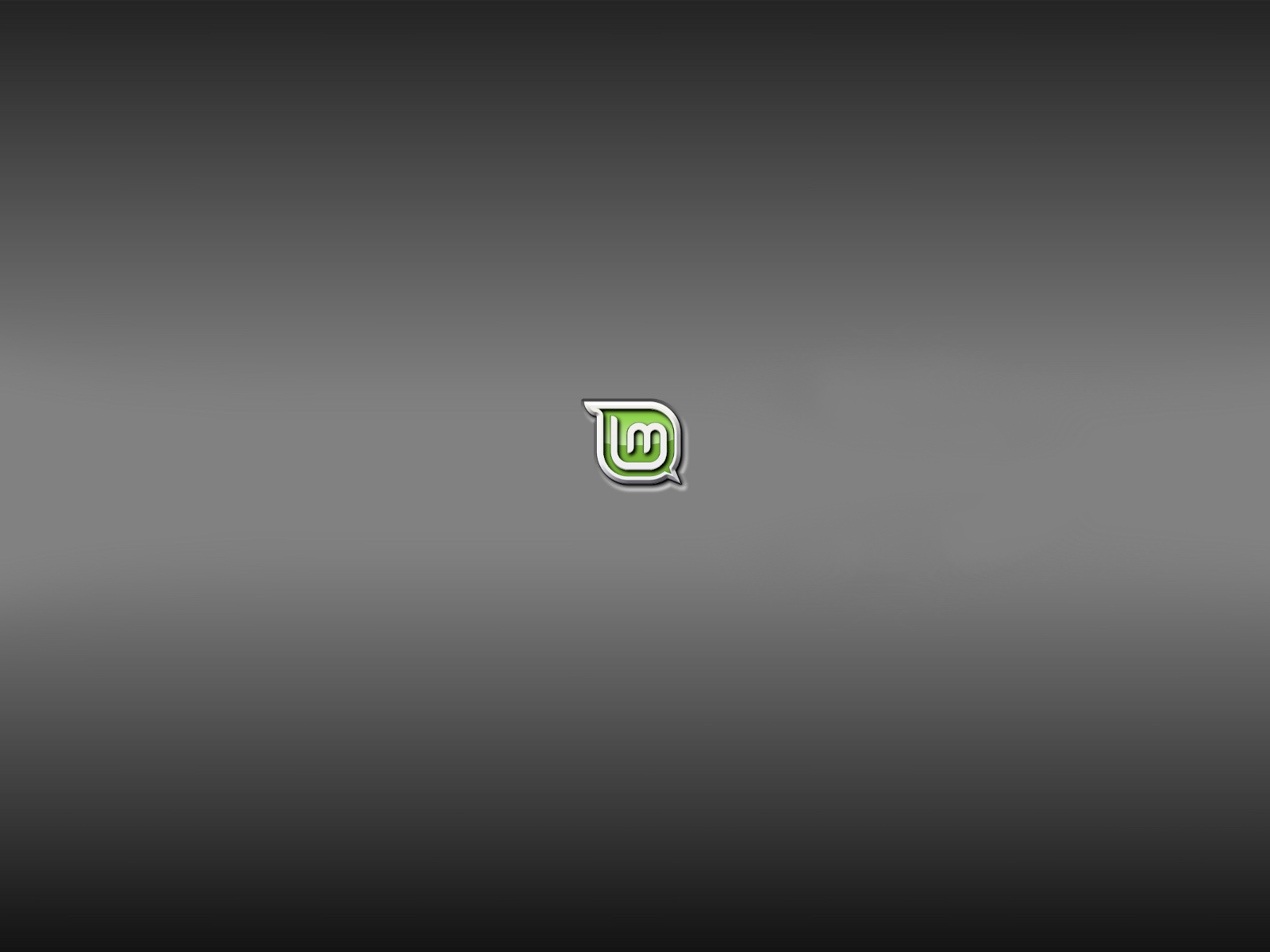 Mint - Sunken Logo Fullscreen