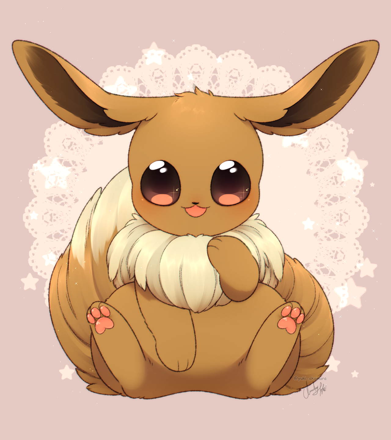 Eevee.*+ by yuki-akamura on DeviantArt