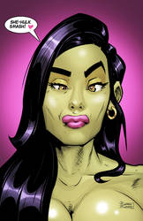 She Hulk Smash