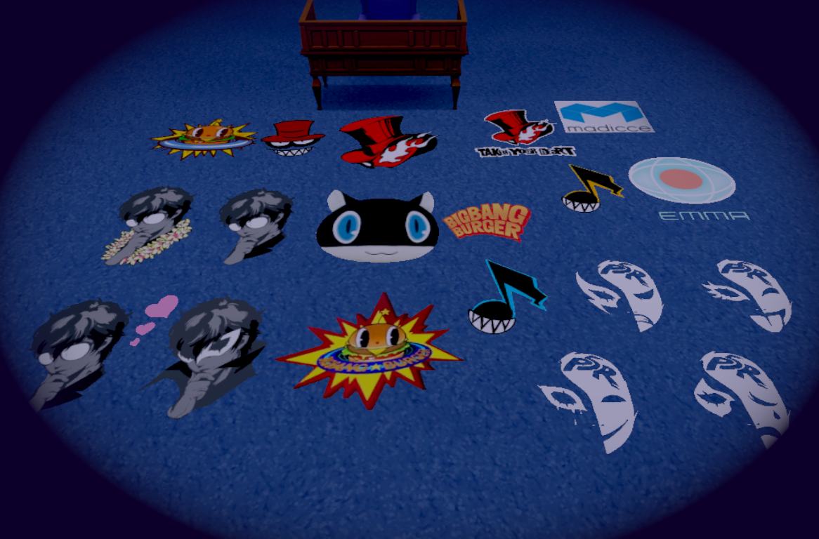 Persona Cd Rug Sims 4 CC - Persona 5 Royal/Persona 5 Strikers Rug by VelvetCompendium ...