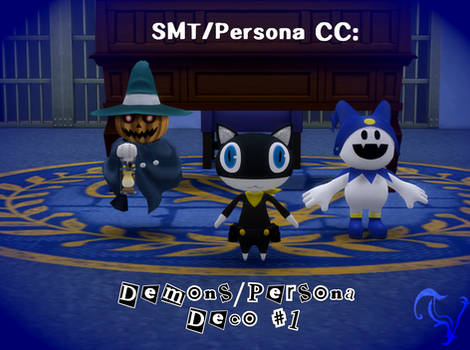 Sims 4 CC - SMT/Persona 5: Demons/Personas Deco #1