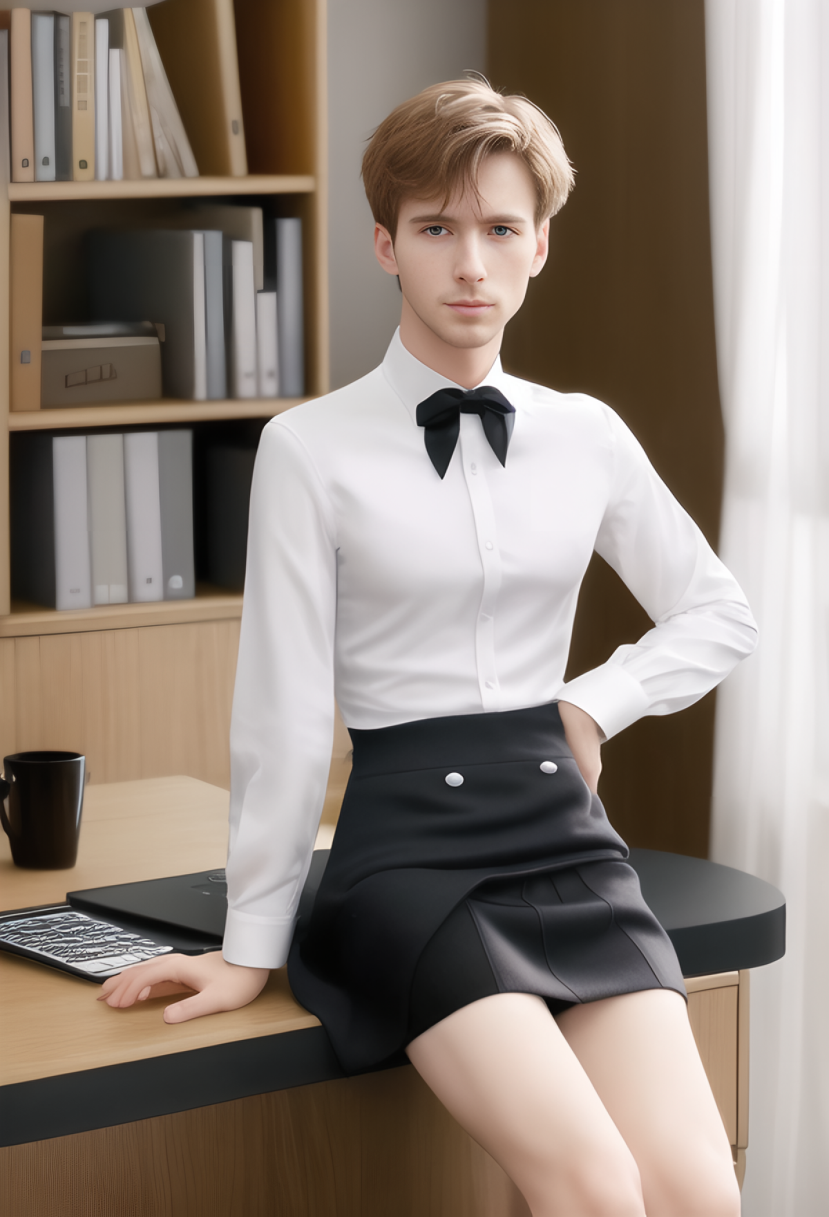 M2F Realistic Head Swap Office Professional 3 by brayn1701 on DeviantArt