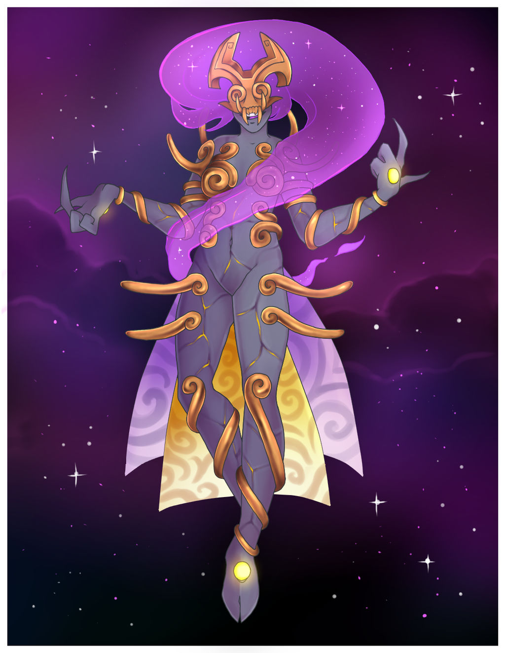 Deviantart Astral Astral Elemental by Ichneumonidaem on DeviantArt