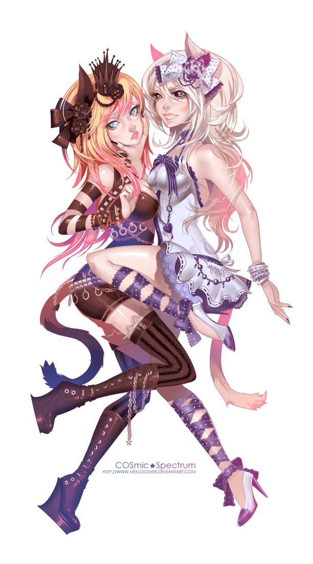 Commission: Ina and Nika