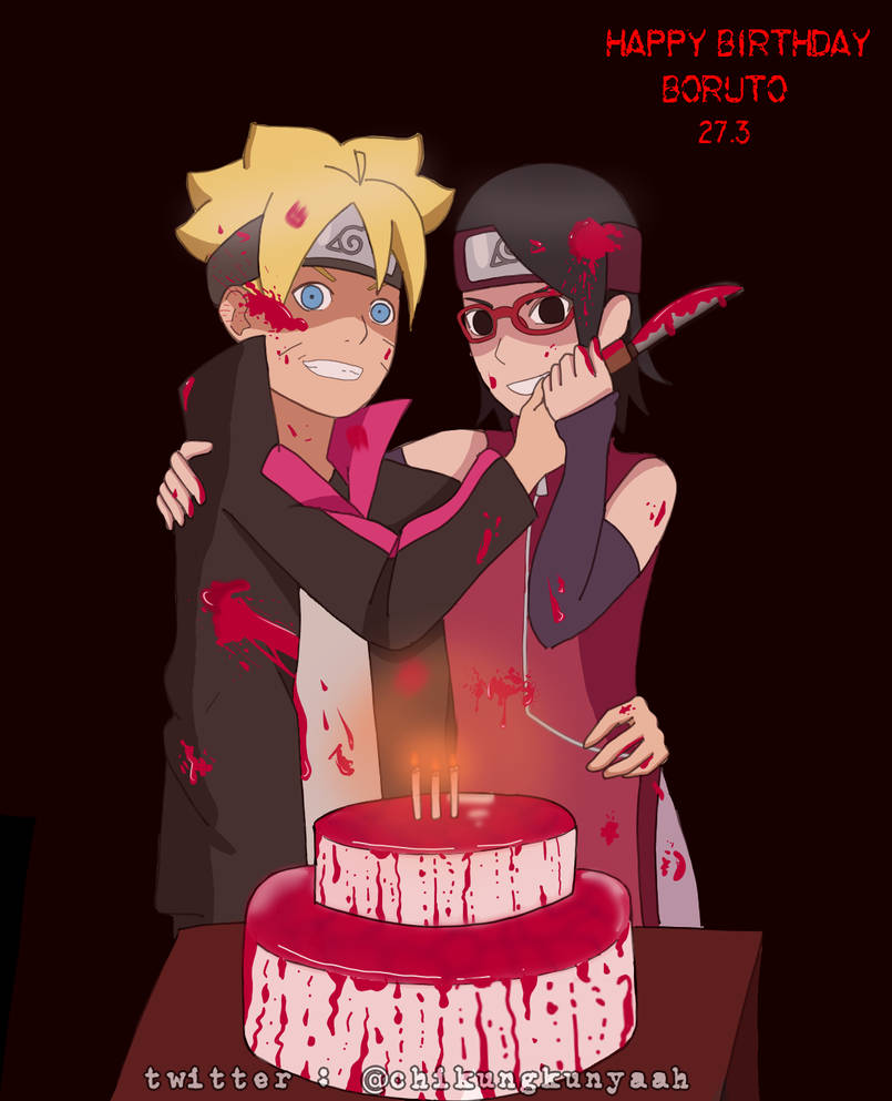 Boruto's Birthday by chikungkunyaah on DeviantArt