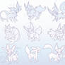 P2U Eeveelutions Pack Base