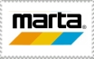 MARTA logo stamp