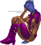 Asari Huntress - Orona Sairis by Bakageta-Koto