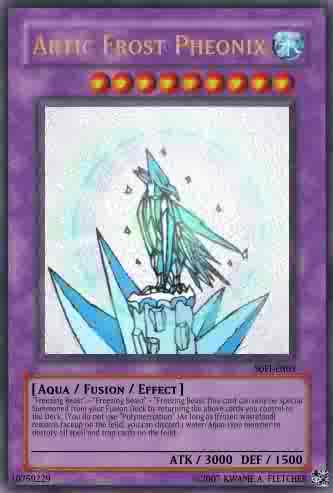 Artic Frost pheonix card