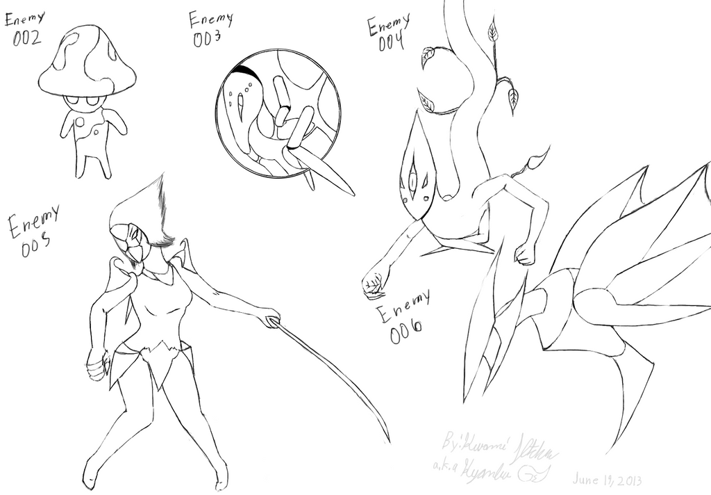 Enemy Concepts Group 1 BWHD by Kyanbu