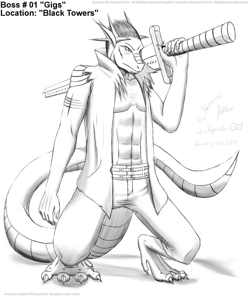 DRCoD Boss Concept001 SKHD by Kyanbu