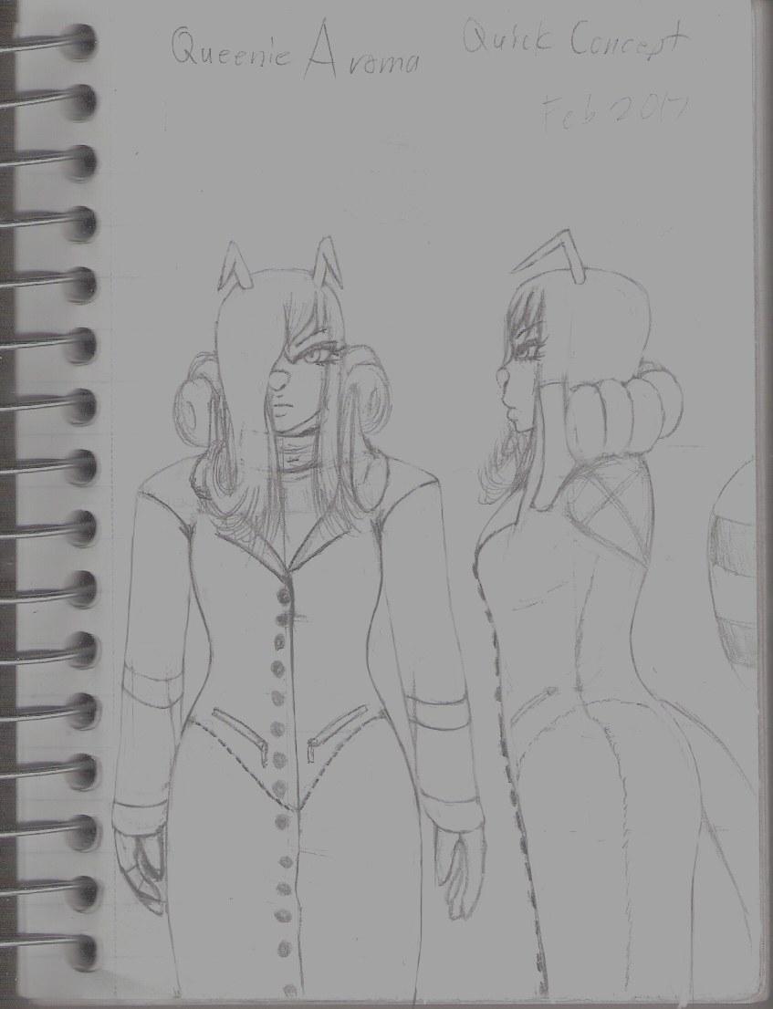 SotP CC Queenie Aroma 2017 WIP by Kyanbu