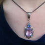 Vintage Alexandrite Swarovski Necklace