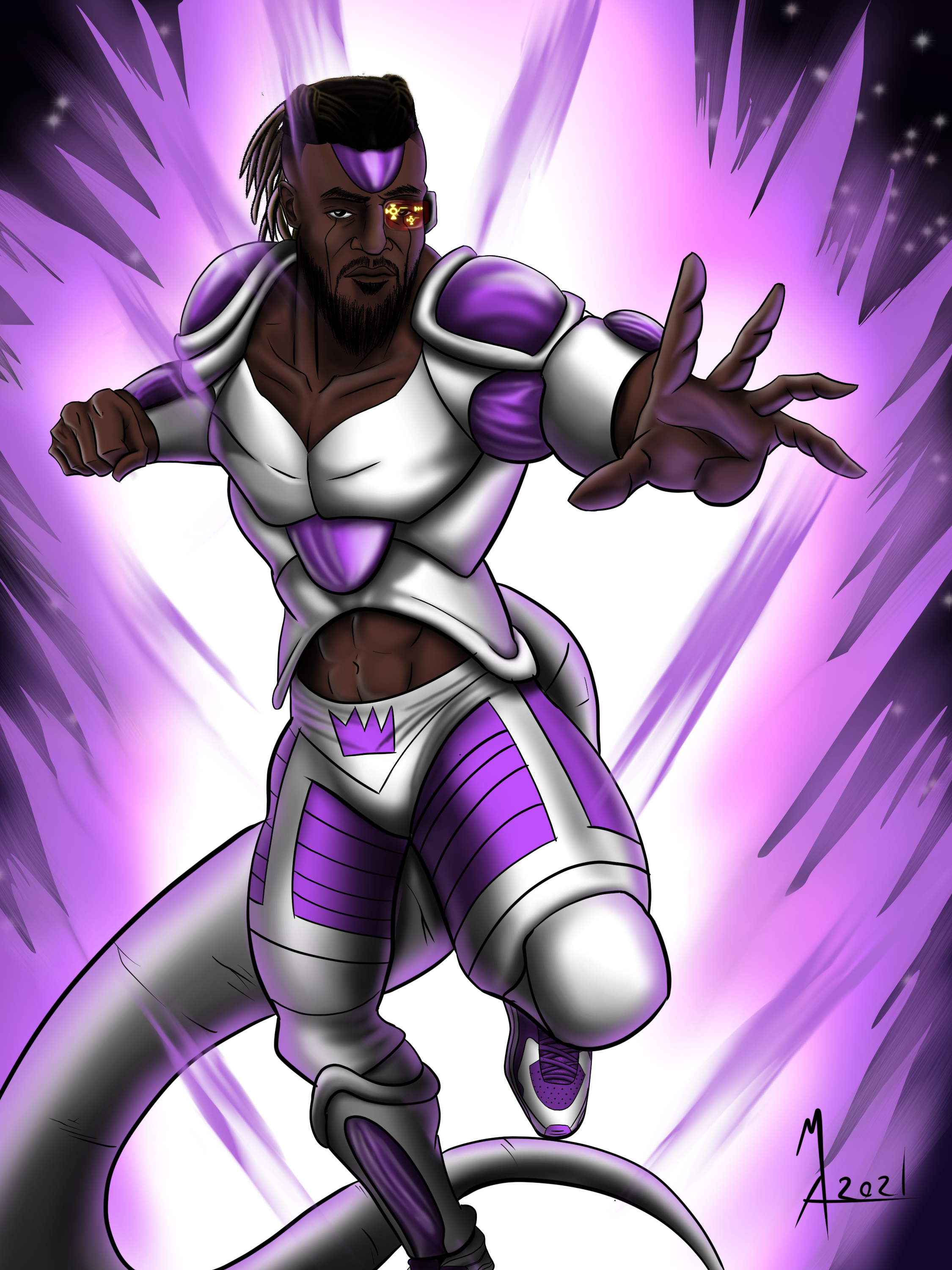Kofi Kingston x Frieza by TheRider2345 on DeviantArt Kofi Kingston x Frieza by TheRider2345 on DeviantArt