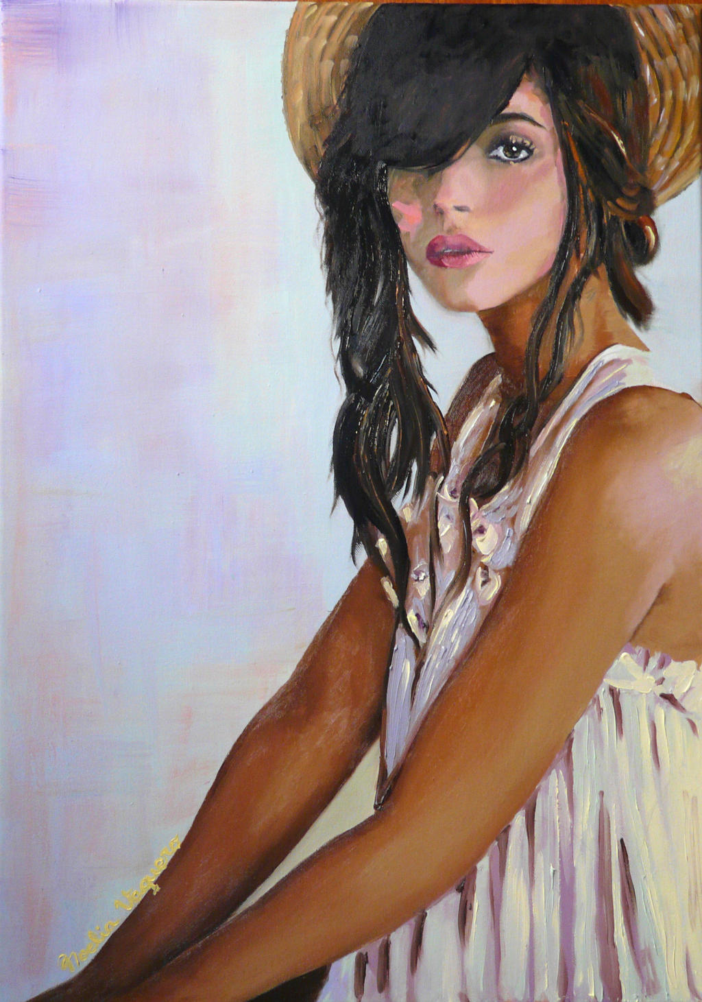 Malena oil on canvas 70x50cm