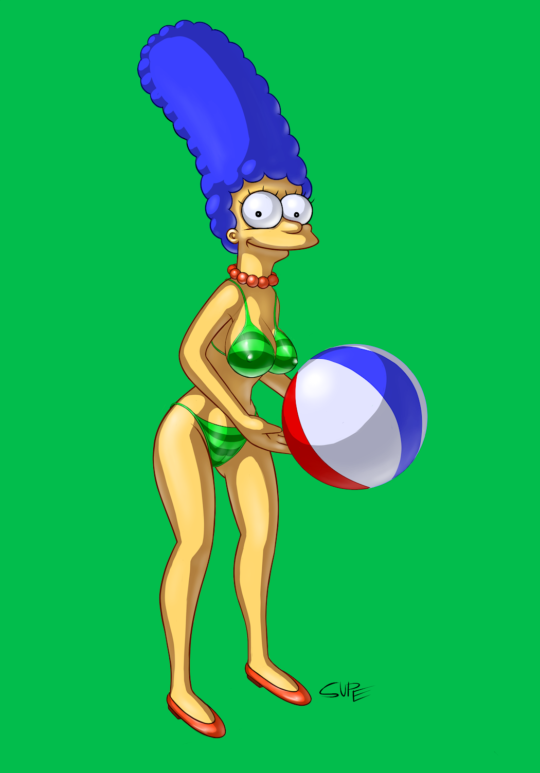 Marge Simpson - Bikini Series