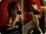 Black Telephone........vintage by brooze